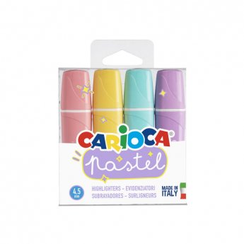 Marķieri CARIOCA Memolight 4 gab