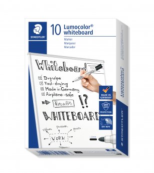 Marķieris tāfelei STAEDTLER, konisks, melns