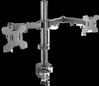 Mars Gaming Dual Monitor Arm, 13-27"