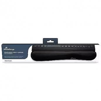 MediaRange Ergonomic keyboard pad with wrist support, Black