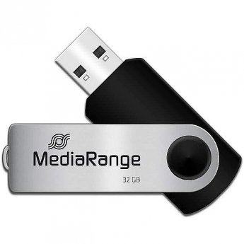 MediaRange Flexi-Drive, 32 GB, Black & Silver