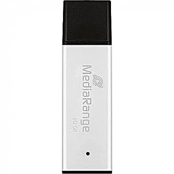 MediaRange High Performance, 512GB, Black & Silver