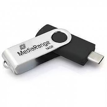 MediaRange MR1951, 16GB, Black/Silver