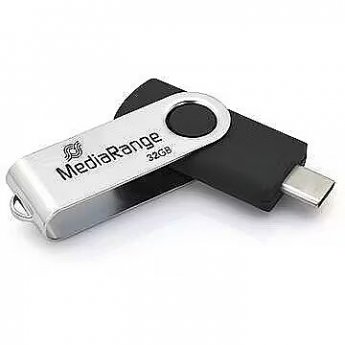 MediaRange MR1952, 32GB, Black/Silver