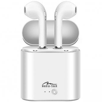 Media-Tech MT3589W R-Phones, Bluetooth, White