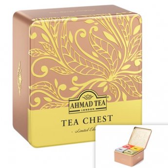 Melnā tēja AHMAD CHEST FOUR, 40 maisiņi x 2 g kastītē