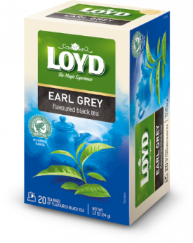 Melnā tēja LOYD Early Grey, 20x1,7 g