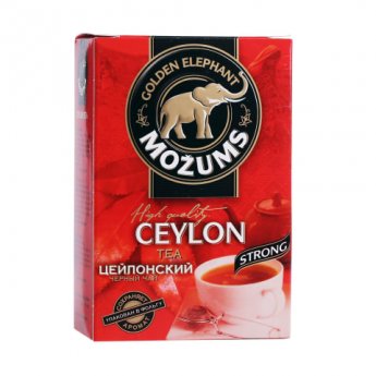 Melnā tēja MOŽUMS Ceilonas, Lielo lapu, beramā, 100 g