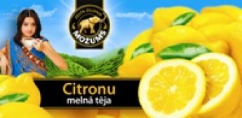 Melnā tēja MOŽUMS Citronu, 20x1.5g