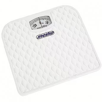 Mesko MS 8160 Bathroom scales, Capacity 130 kg, White