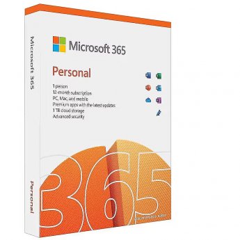 Microsoft 365 Personal, English, 1 Year