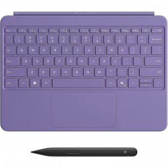 Microsoft Surface Pro 12" Keyboard mit Slim Pen, Violett, DE