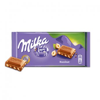 Milka Šokolāde BROKEN HAZELNUTS 100g