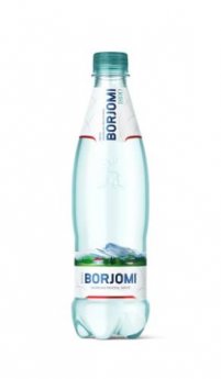 Minerālūdens BORJOMI Dabīgais, PET, 0.5 l