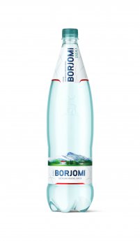 Minerālūdens BORJOMI gāzēts, PET, 1.25l