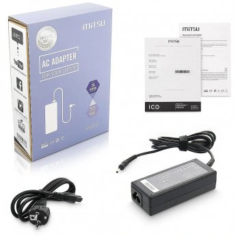 Mitsu 19v 3.42a (3.0x1.1) charger / power supply - acer ZM/ACE19342C