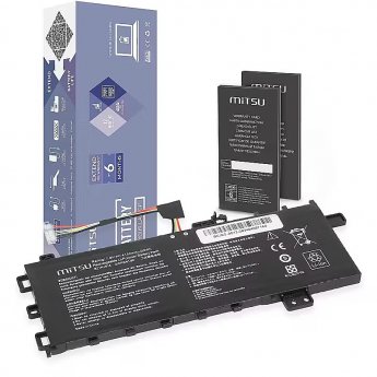 Mitsu Battery B21N1818 for Asus Vivobook 15 A512 R512 X512 4150 mAh (32 Wh) 7.6V (7.4V)