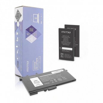 Mitsu BATTERY BC/DE-E5580 (DELL 3000 MAH 34 WH)