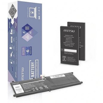 Mitsu Battery DELL Latitude 5175, 3400 mAh (26Wh)