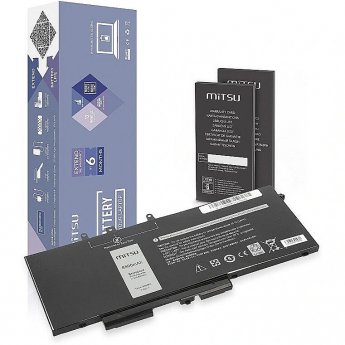 Mitsu DELL LATITUDE 8500mAh 64,6Wh 7,6V