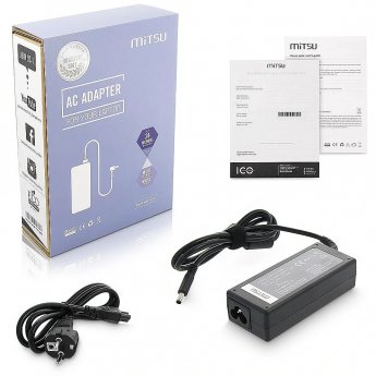 Mitsu notebook charger mitsu 19.5v 3.34a (4.5x3.0 pin) - dell 65W