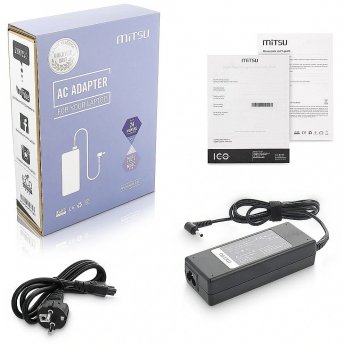 Mitsu notebook charger mitsu 19.5v 4.62a (4.0x1.7) - dell