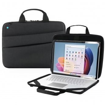 Mobilis The One Rugged Case Clamshell, 12.5-14", Black