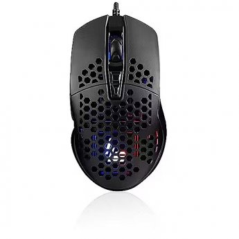 Modecom Wired LM-STARR-ONE-LIGHT Gaming Mouse with USB / 1.8m / 6400 DPI