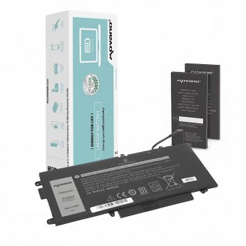 Movano Battery K5XWW for Dell Latitude 5289 7390 2-in-1 - 7300 mAh (55 Wh)