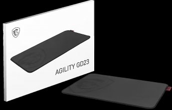 MSI Agility GD23 | Mouse pad | 220 x 320 x 3 mm | Black