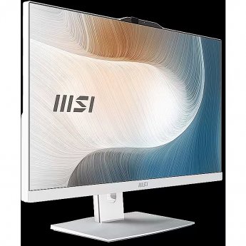 MSI AIO Modern AM242P 12M-2005EU Intel i5-1235U 24" IPS LED FHD Non-Touch Anti-Glare 16GB SSD500GB M.2 AX211 WiFi 6E Windows 11 Pro White