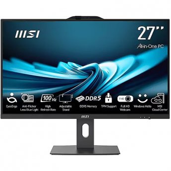 MSI Computer All-in-One PRO AP272P 14M-885EU WIN11P/IC7-14700/16GB/1TB/UMA/Black/27.0