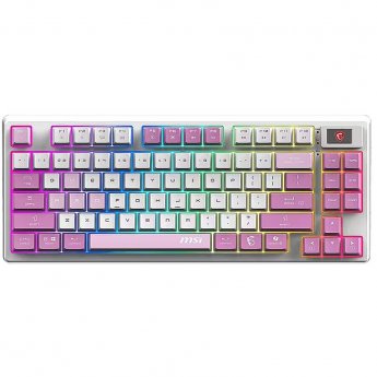 MSI Gaming keyboard Forge GK600 TKL W Violet US