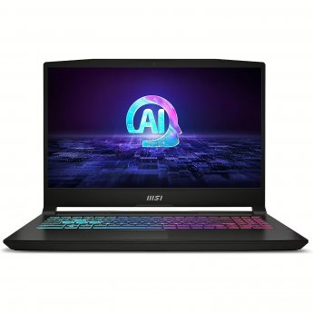 MSI Katana A15 AI B8VF-487XPL Black, 15.6" FHD IPS 144Hz, Ryzen 7 8845HS, 16GB, 1TB SSD, GeForce RTX 4060 8GB (DLSS 3), No OS