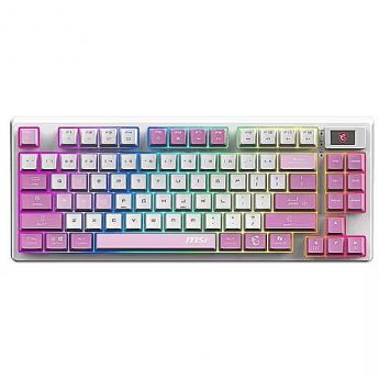 MSI KEYBOARD GAMING VIOLET US/FORGE GK600 TKL W VIOLET