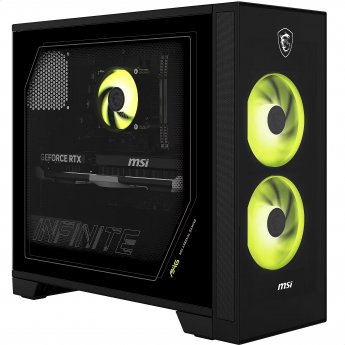 MSI MAG Infinite S AI 2NVP7-001AT (black/transparent, Windows 11 Home)