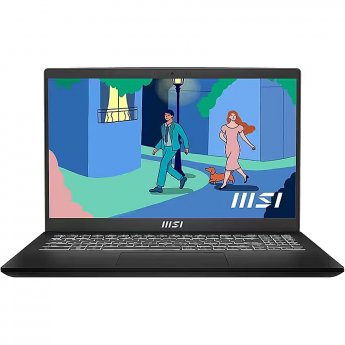 MSI Modern 15 B13M-1086PL Classic Black, 15.6" FHD IPS, Core i7-1355U, 16GB, 512GB SSD, Windows 11 Home