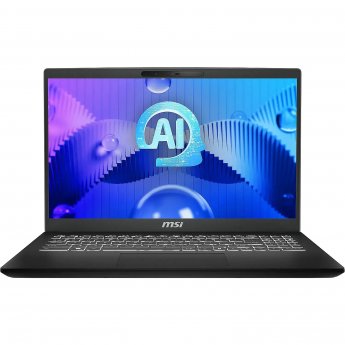 MSI Modern 15 H AI C1MOG-210PL Classic Black, 15.6" FHD IPS, Core Ultra 5 125H, 16GB, 512GB SSD, Windows 11 Home