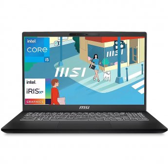 MSI Modern 15 H C13M-202PL Classic Black, 15.6" FHD IPS, Core i5-13420H, 16GB, 512GB SSD, Windows 11 Home