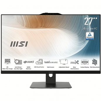 MSI Modern AM272P 1M-848EU, 27", Core 5 120U, 8GB, 512GB, Windows 11 Pro
