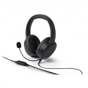 MUSE M-212 CH Headphones with microphone, Wired, Black |