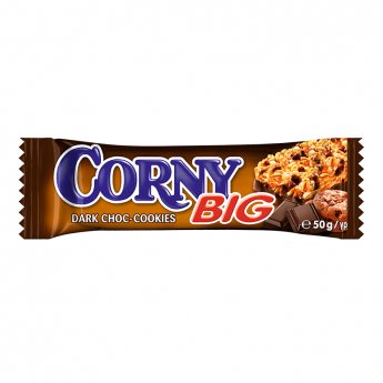 Musli batoniņš CORNY BIG, šokolādes, 50 g