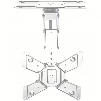 myWall Folding Ceiling Motorized Bracket for LCD TV, 23-65", control with RF remote/Smart Home app