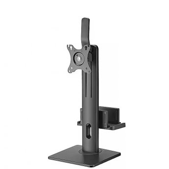 myWall Height adjustable desk stand for flat screens, 17-32"