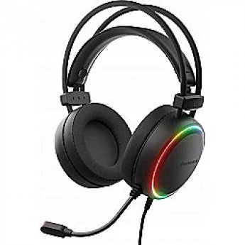Natec Austiņas Genesis Neon 613 G2 RGB Black