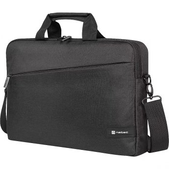 Natec Beira Laptop bag, 15.6", Black