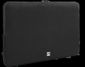 Natec Coral Laptop sleeve, 15.6", Black