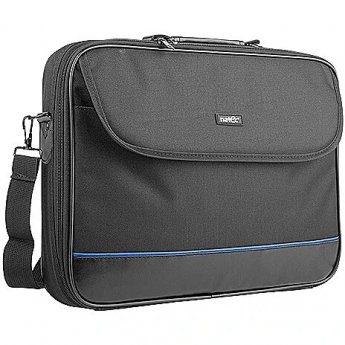 Natec Laptop Bag IMPALA, 15.6", Black/Blue