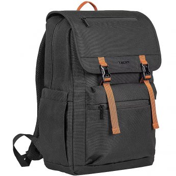 Natec Niala Laptop Backpack, 15.6", Black/Orange