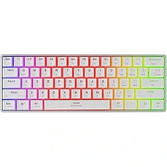 Natec Thor 660 G2 RGB biała Gateron Brown